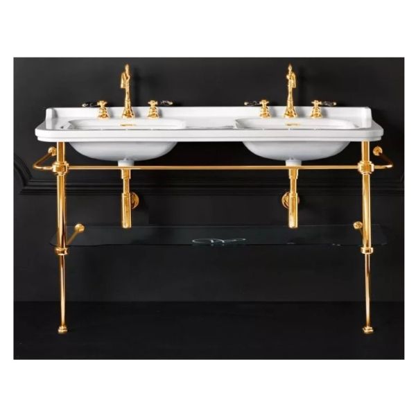 Консоль для раковины Kerasan Waldorf 9195K2oro золото